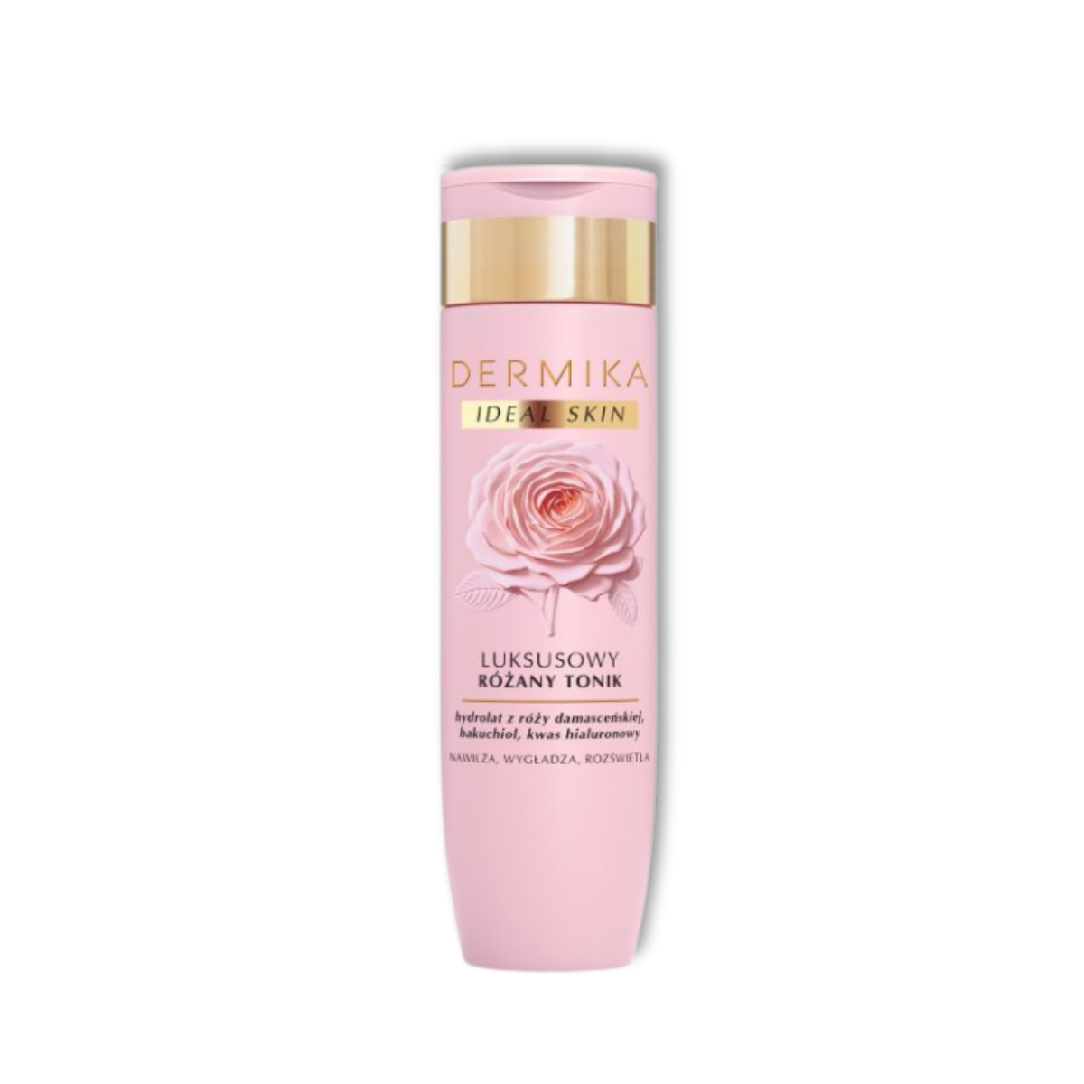 Dermika Ideal Skin Luxe Tonik różany nawilżająco-wygładzający 200ml