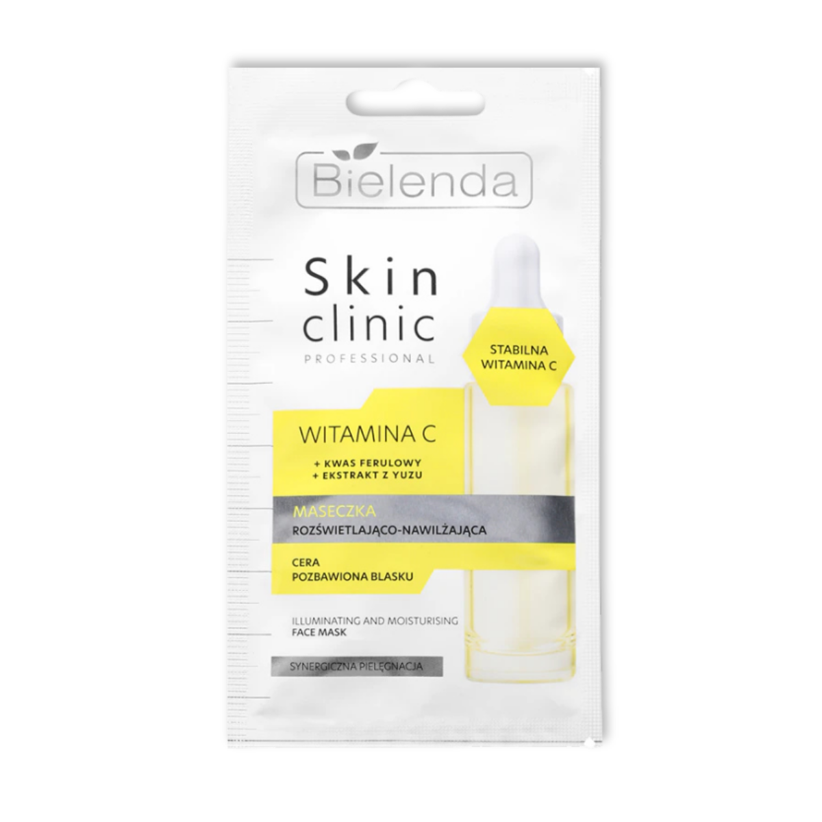 Bielenda Skin Clinic Professional Vitamine C Gezichtsmasker Verlichtend & Hydraterend 8g