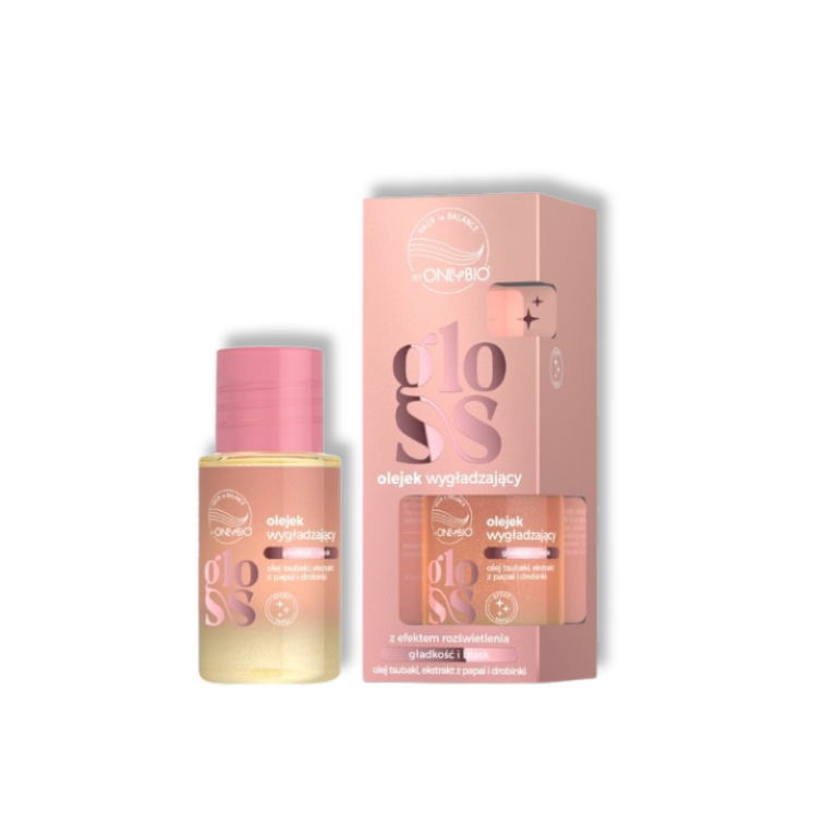 ONLYBIO Hair in Balance Gloss Gladmakende Haarolie met Glanseffect 20 ml