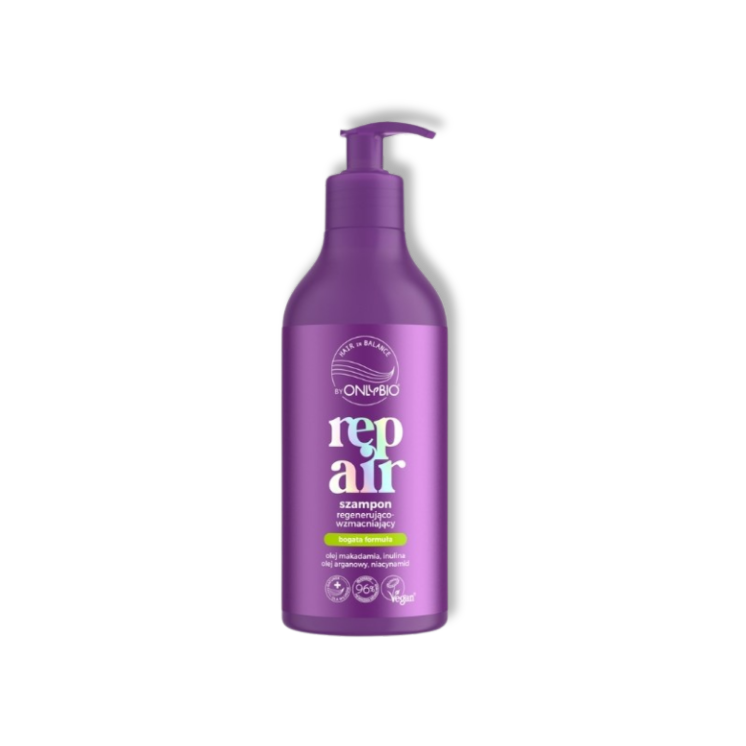 ONLYBIO Hair in Balance Repair Regenererende & Versterkende Shampoo 400 ml