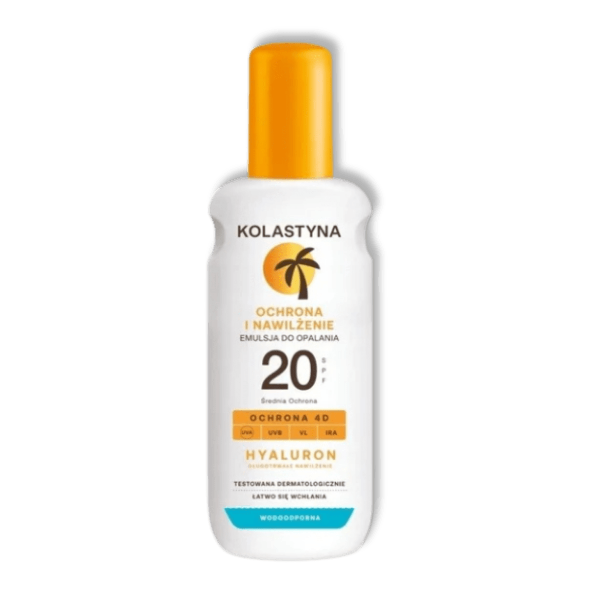 Kolastyna Bescherming & Hydratatie Zonnebrandemulsie Spray SPF20 4D Bescherming Hyaluronzuur 150ml - Milucevi Beauty Store