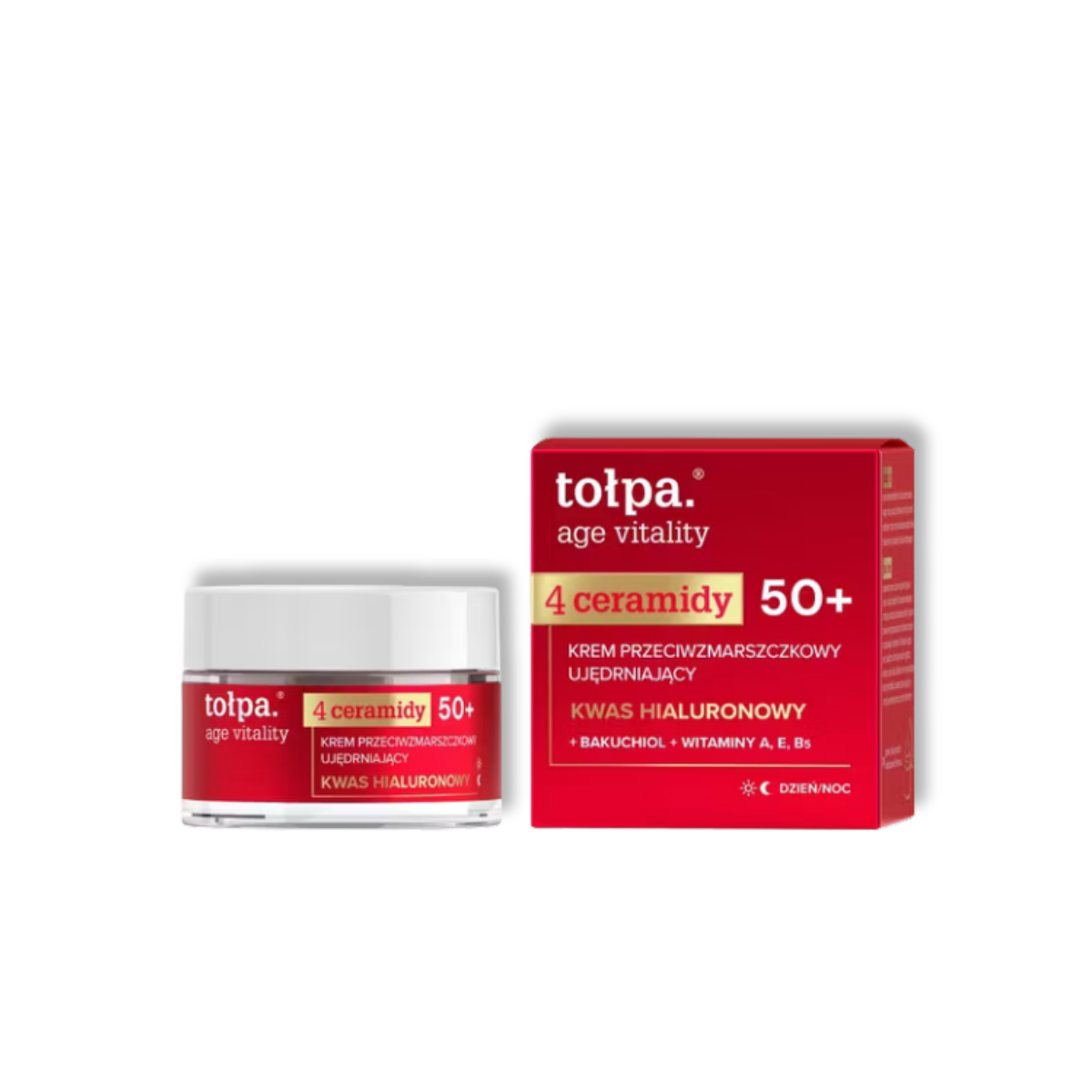 Tołpa Age Vitality Anti-Rimpel Verstevigend Dag- & Nachtcrème 50+ 4 Ceramiden 50ml