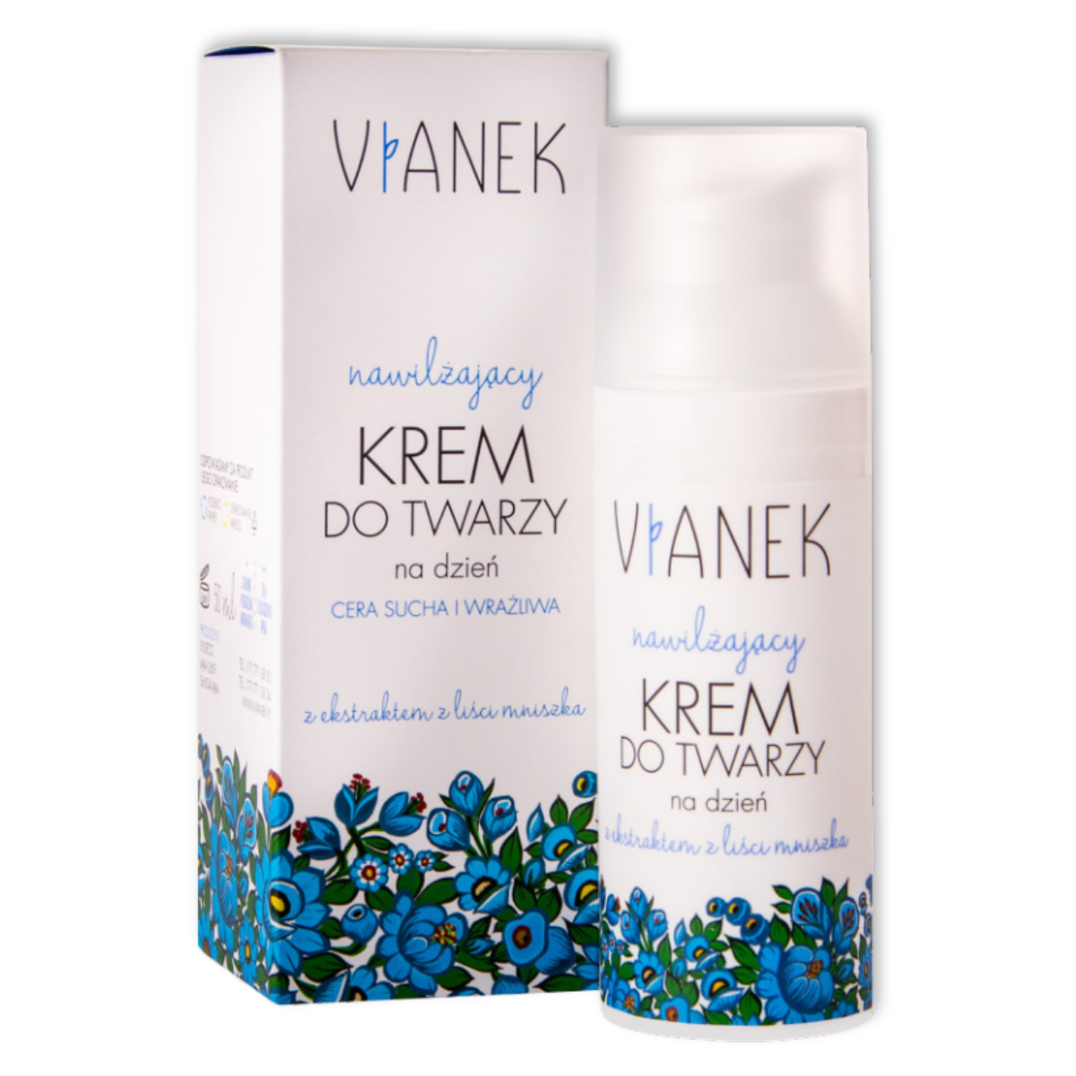Vianek Hydraterende Dagcrème voor Droge en Gevoelige Huid 50ml