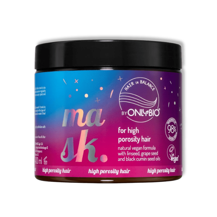 ONLYBIO Hair in Balance Masker voor Haar met Hoge Porositeit 400 ml - Milucevi Beauty Store