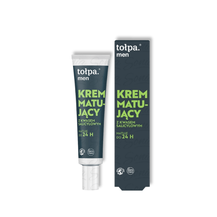 TOŁPA Men Matterende Crème met Salicylzuur 40 ml - Milucevi Beauty Store