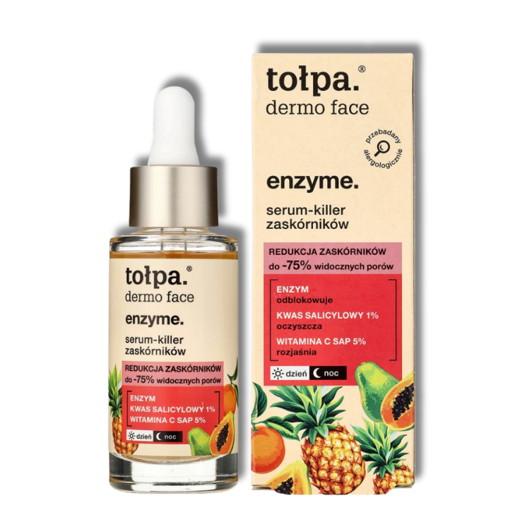 Tołpa Dermo Face Enzyme Serum + Pogromca zaskórników 30ml