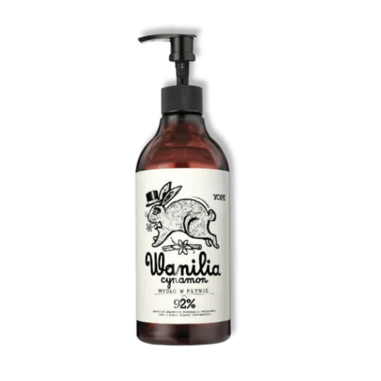 YOPE Natuurlijke Vloeibare Handzeep Vanille en Kaneel 500 ml - Milucevi Beauty Store