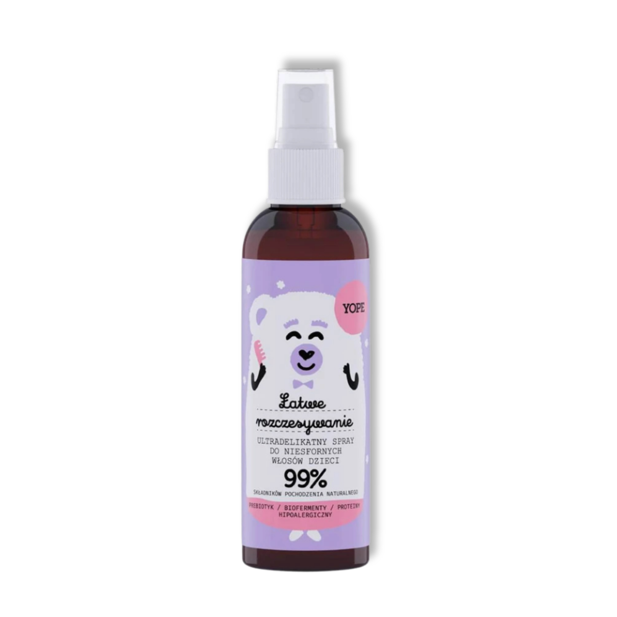 Yope Ultra-Zachte Ontklittingsspray voor Kinderen 99% Natuurlijk Hypoallergeen 150ml