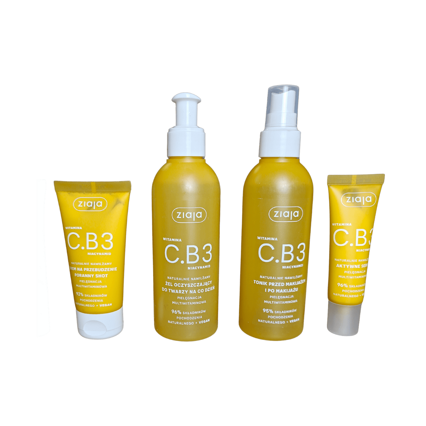 ✨ Ziaja Vitamine C.B3 Niacinamide Complete Gezichtsroutine Set - Milucevi Beauty Store