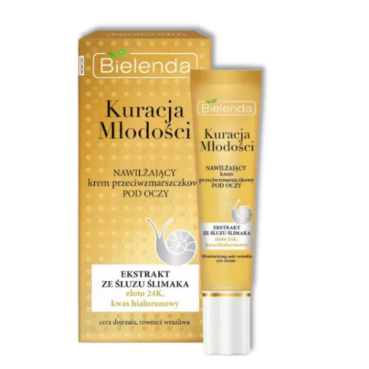 Bielenda Kuracja Młodości Hydraterende Anti-Rimpel Oogcrème 15ml