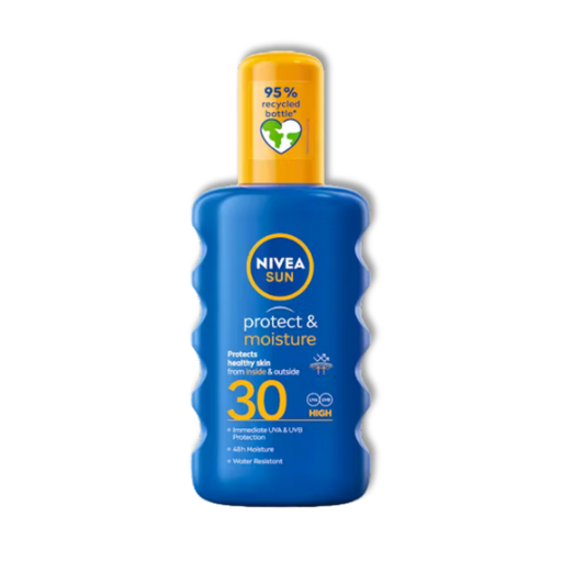 Nivea Sun Protect & Moisture Hydraterende Zonnebrandspray SPF30 48h Hydratatie 200ml