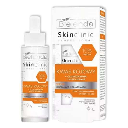 Bielenda Skin Clinic Professional Kojizuur 10% NAG++ Serum Corrigerend & Verlichtend Dag & Nacht 30ml