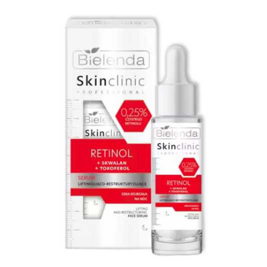 Bielenda Skin Clinic Professional Retinol Nachtserum Lifting & Restructuring 30ml