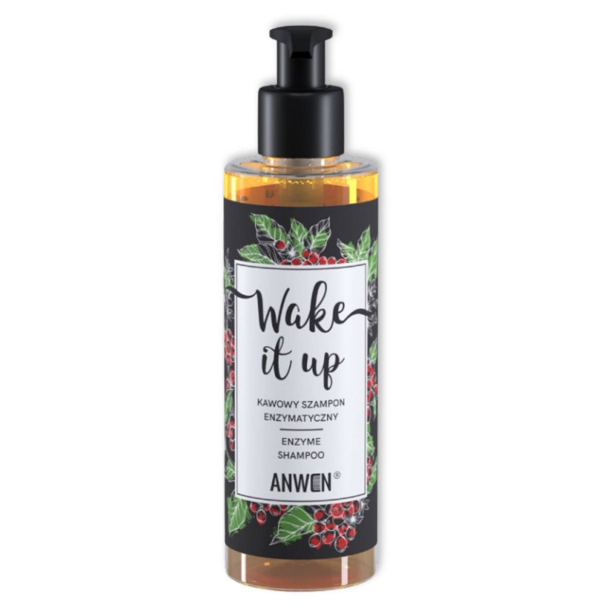 Anwen Wake It Up Enzymatyczny Szampon do Włosów z Kawą 200 ml