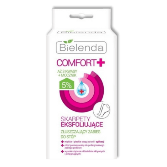 Bielenda Comfort+ Exfolierende Voetsokken Peeling Behandeling 2st - Milucevi Beauty Store