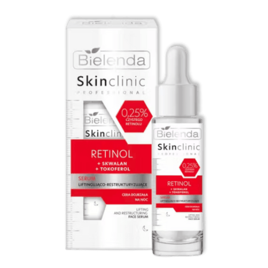 Bielenda Skin Clinic Professional Retinol Nachtserum Lifting & Restructuring 30ml - Milucevi Beauty Store