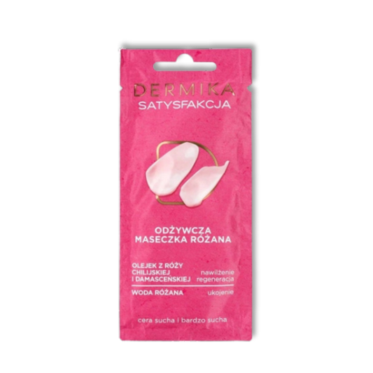Dermika Satysfakcja Voedend Rozenmasker Droge & Zeer Droge Huid 10ml
