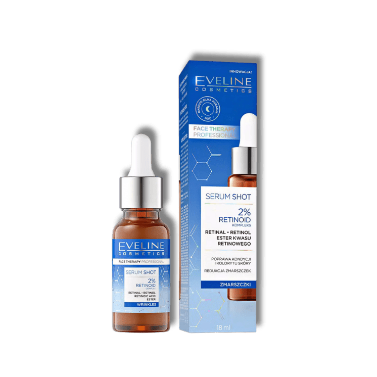 Eveline Face Therapy Professional Serum Shot 2% Retinoïde Anti-Rimpel 18ml - Milucevi Beauty Store