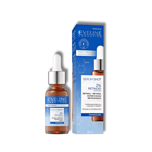 Eveline Face Therapy Professional Serum Shot 2% Retinoïde Anti-Rimpel 18ml - Milucevi Beauty Store