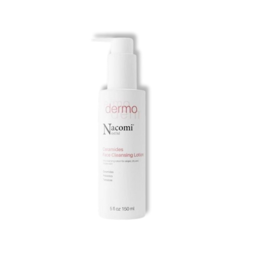 Nacomi Next Level Dermo Łagodna Emulsja Oczyszczająca do Skóry Atopowej, Suchej i Podrażnionej 150 ml
