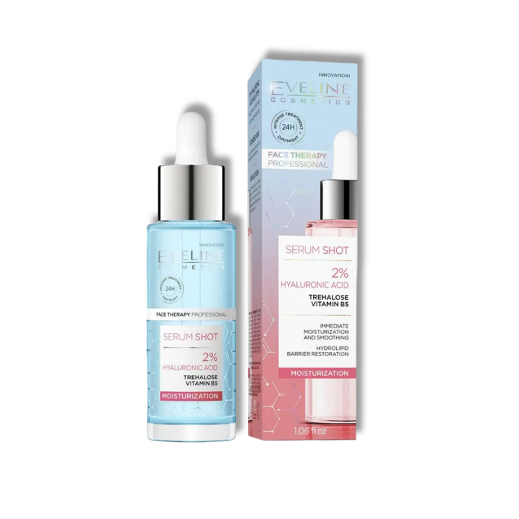 Eveline Face Therapy Professional Serum Shot 2% Kwas Hialuronowy 30ml