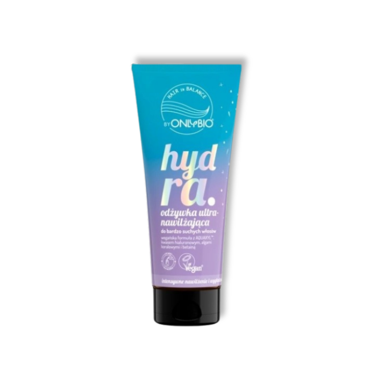 ONLYBIO Hair in Balance Hydra Ultranawilżająca odżywka do bardzo suchej skóry głowy i włosów 200 ml