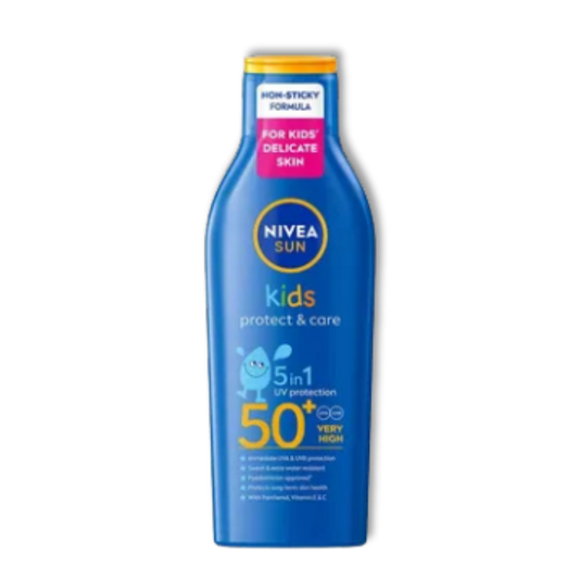 Nivea Sun Kids Protect & Care Zonnebrandlotion SPF50+ 5-in-1 UV Bescherming 200ml