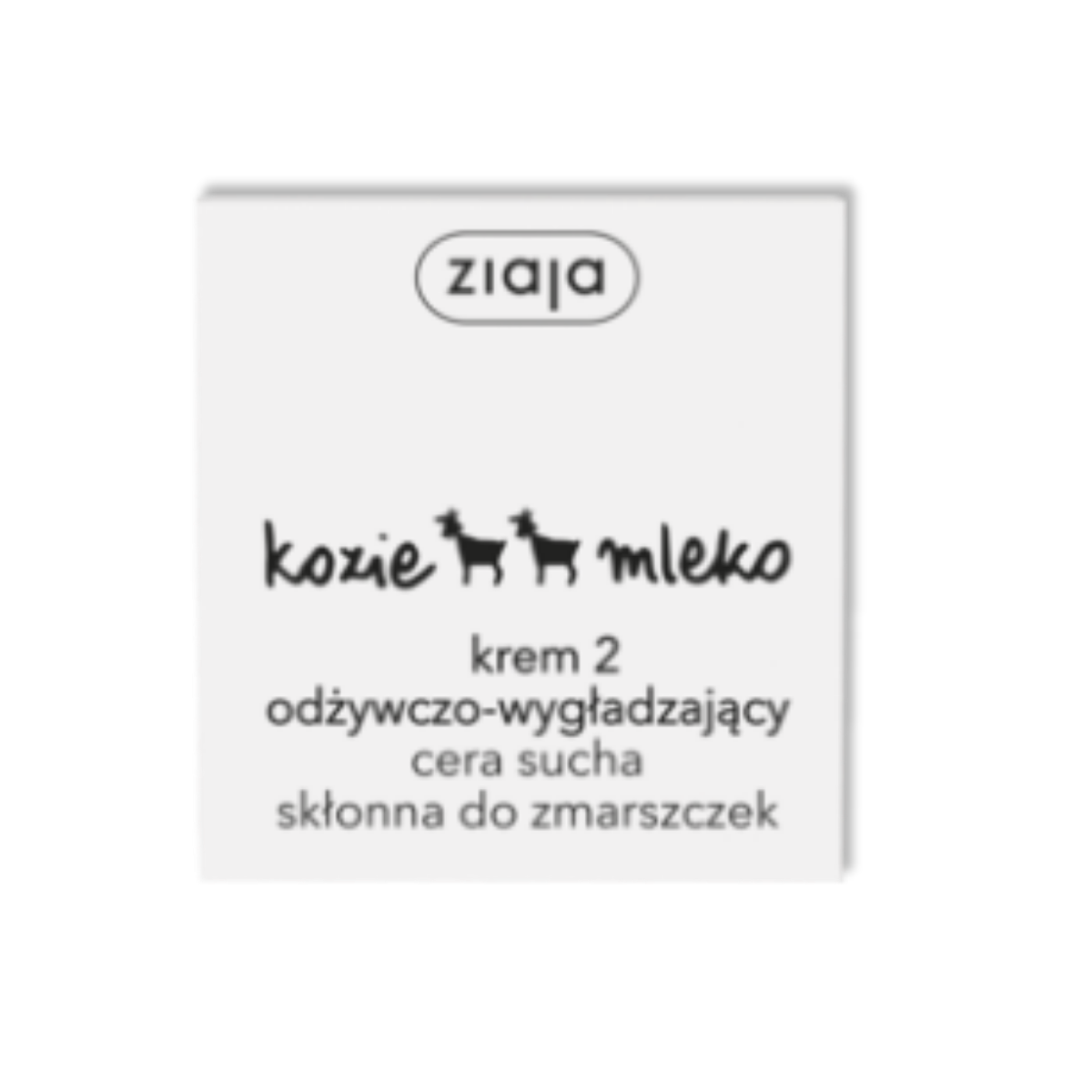 Ziaja Kozie Mleko Odżywczo-Wygładzający Krem do Twarzy na Dzień i na Noc Cera Sucha Skłonna do Zmarszczek 50ml
