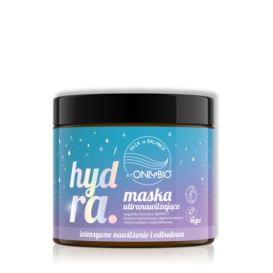 OnlyBio Hair in Balance Hydra Ultra-Hydraterende & Herstellende Haarmasker Vegan 400ml