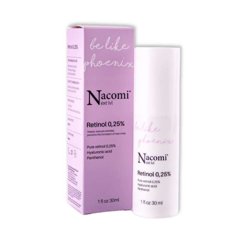 Nacomi Next Lvl Retinol 0,25% Anti-Aging Serum 30ml - Milucevi Beauty Store
