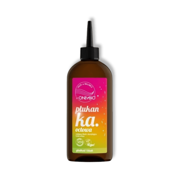 ONLYBIO Hair in Balance Azijn Haarspoeling voor Glans en Gladde Haarschubben 300 ml - Milucevi Beauty Store