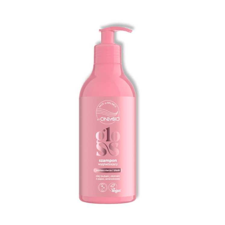 ONLYBIO Hair in Balance Gloss Gladmakende Shampoo 400 ml - Milucevi Beauty Store