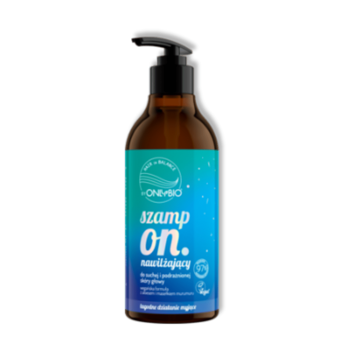 OnlyBio Hair in Balance Hydraterende Shampoo voor Droge & Gevoelige Hoofdhuid Vegan 400ml - Milucevi Beauty Store
