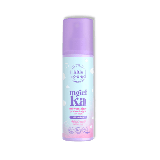 ONLYBIO Hair in Balance Kids Glanzende Haarspray voor Golven en Krullen vanaf 1 jaar 150 ml - Milucevi Beauty Store