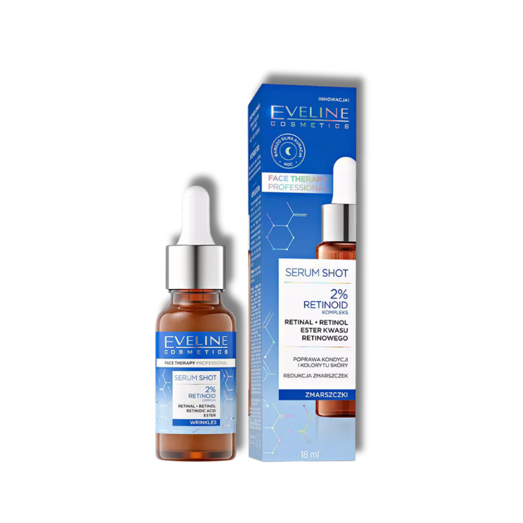 Eveline Face Therapy Professional Serum Shot 2% Retinoïde Anti-Rimpel 18ml