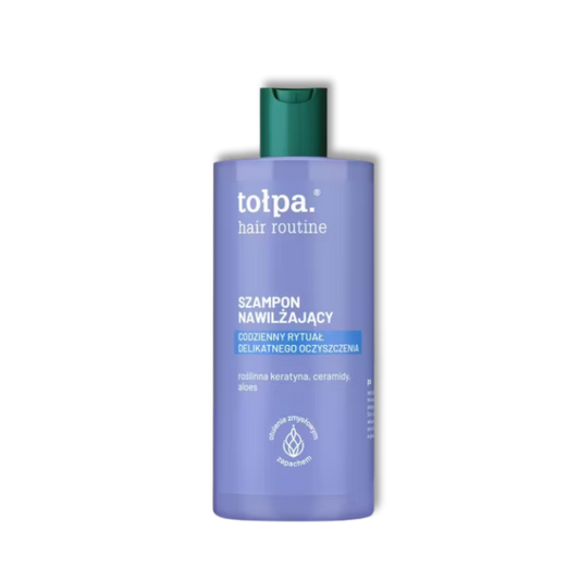 Tołpa Hair Routine Nawilżający szampon Delikatne oczyszczanie na co dzień 300 ml
