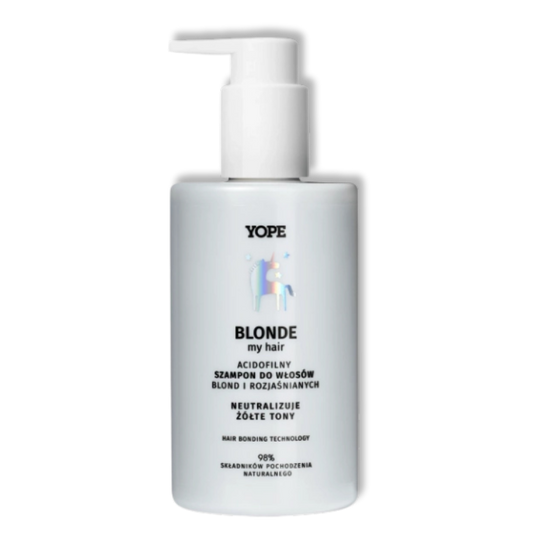 YOPE Blonde My Hair Acidofiele Shampoo voor Blond en Geblondeerd Haar - Neutraliseert Gele Tinten 300 ml