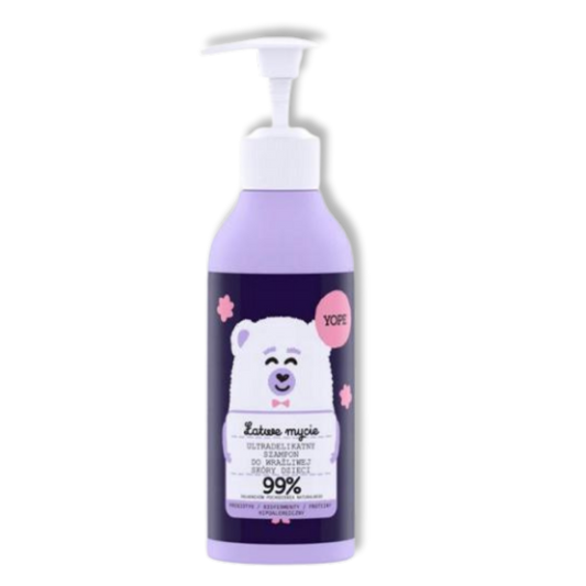 YOPE Kids Ultradelikatny szampon dla wrażliwej skóry dzieci 300 ml