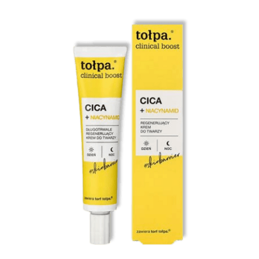TOŁPA Clinical Boost Cica + Niacinamide Langdurig Regenererende Gezichtscrème 40 ml - Milucevi Beauty Store