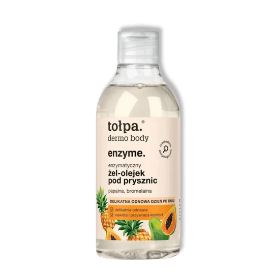 TOŁPA Dermo Body Enzyme Enzymatische Zachte Douchegel-Olie 300 ml - Milucevi Beauty Store