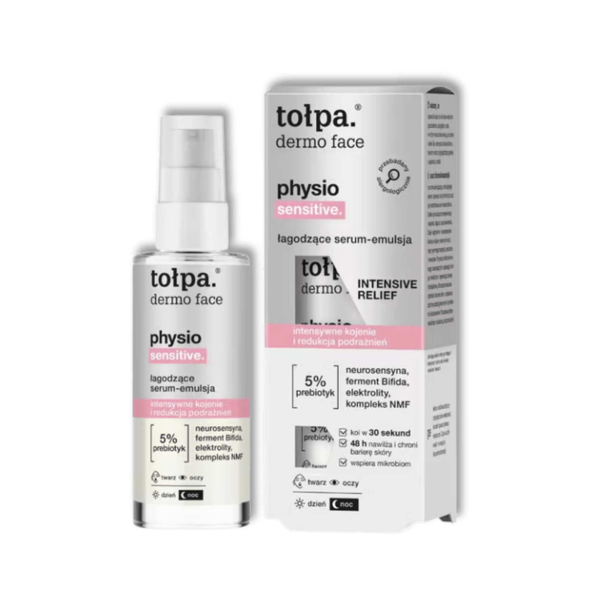 Tołpa Dermo Face Physio Sensitive Kalmerende Serum-Emulsie Dag & Nacht 45ml - Milucevi Beauty Store