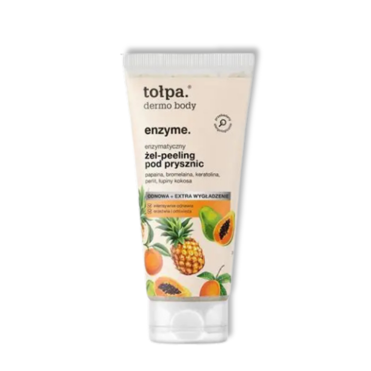 TOŁPA Dermo Body Enzyme Enzymatyczny Żel do Mycia i Peeling 200 ml