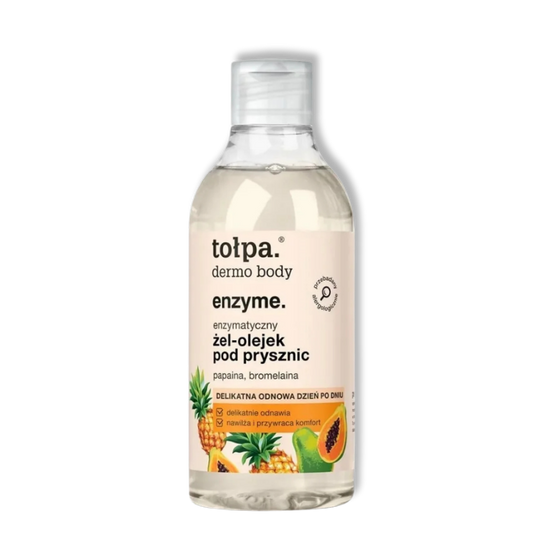 TOŁPA Dermo Body Enzyme Enzymatische Zachte Douchegel-Olie 300 ml
