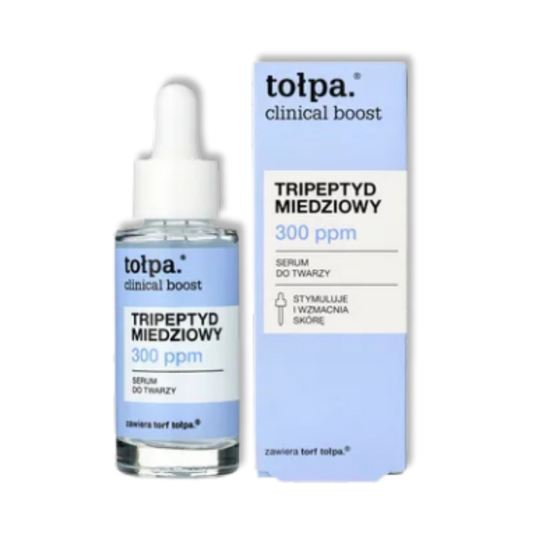 TOŁPA Clinical Boost Peptyd Miedziowy 300 ppm Serum do twarzy 30 ml