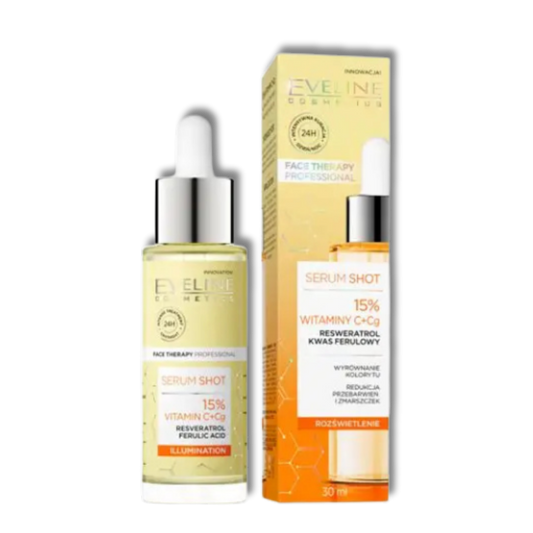 Eveline Face Therapy Professional Serum Shot 15% Vitamine C+Cg 30ml