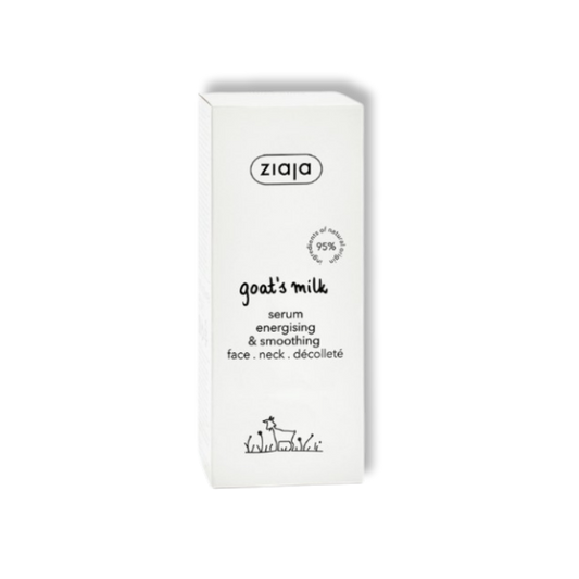 Ziaja Mleko Kozie Wygładzająco-Energetyzujące Serum do Twarzy, Szyi i Dekoltu 50 ml