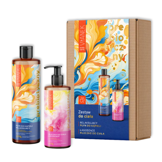 Vianek Prebiotische Lichaamsverzorgingsset - Badvloeistof 400ml + Bodymelk 300ml