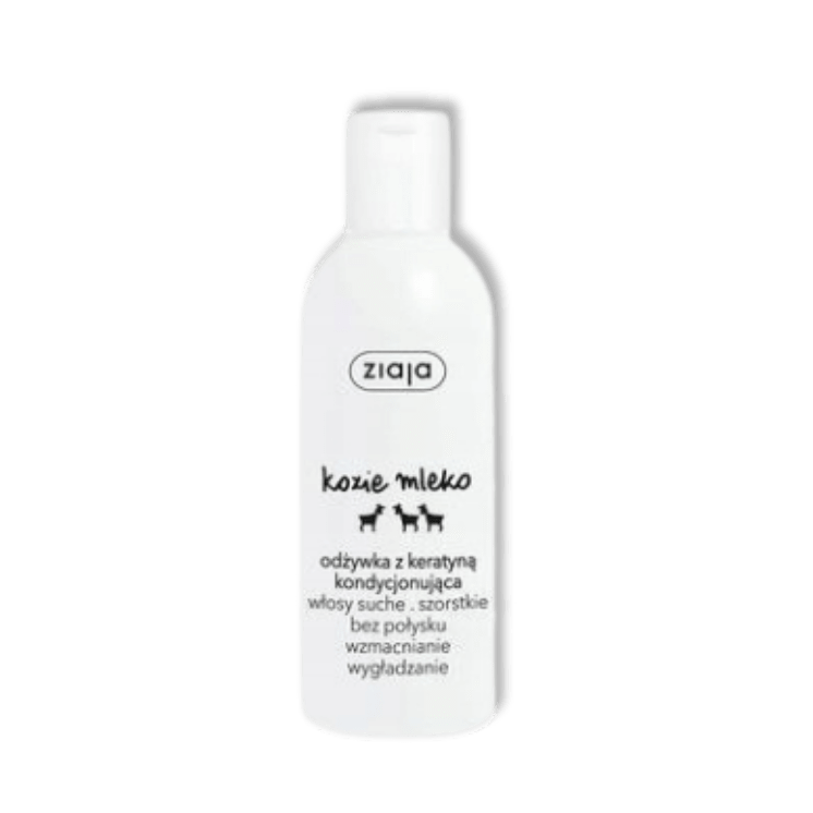 Ziaja Geitenmelk Conditioner met Keraïne voor Droog & Ruw Haar 200 ml - Milucevi Beauty Store